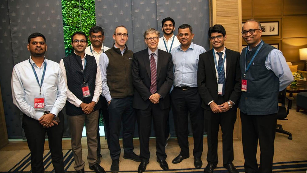 Cropin’s CEO Meets Bill Gates