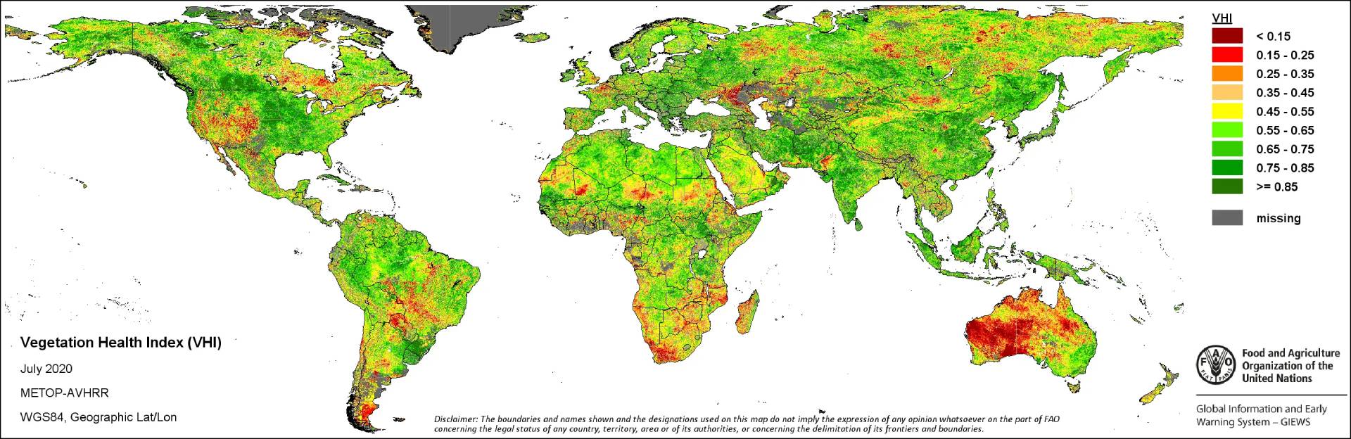 VHI (Vegetation Health Index)
