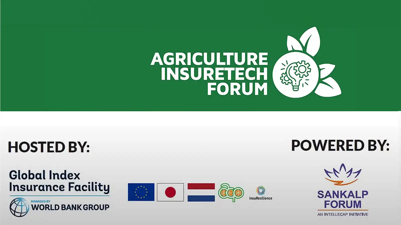 World Bank’s Agriculture Insuretech Forum 3