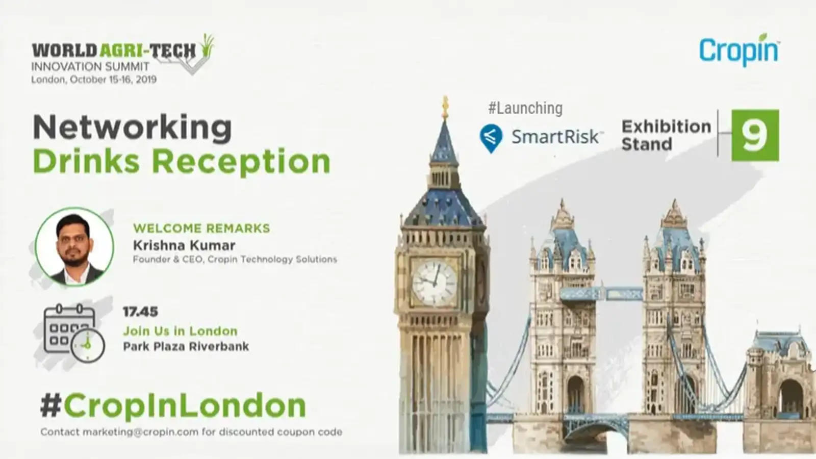 CropIn-Showcases-SmartRisk-at-the-World-Agri-Tech-Summit-2019-in-London