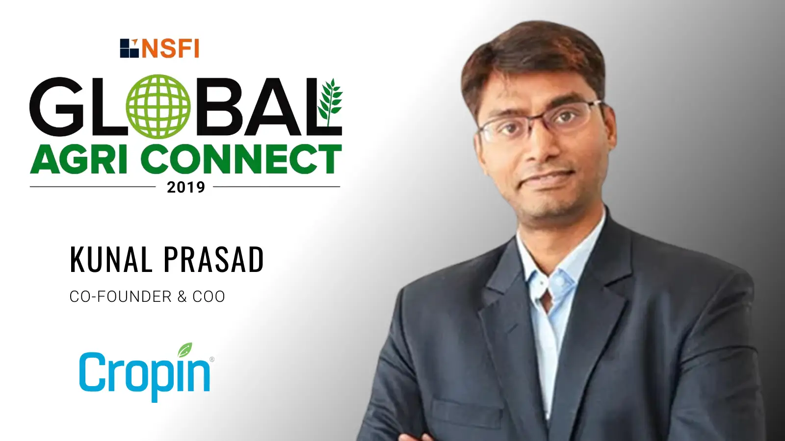 Kunal Prasad Gives A Tech Presentation at Global Agri Connect Conference 2019