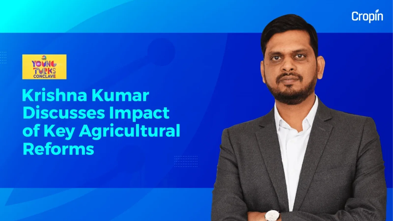 Krishna-Kumar-Features-on-CNBC-TV18-Young-Turks-Discusses-Impact-of-Key-Agricultural-Reforms