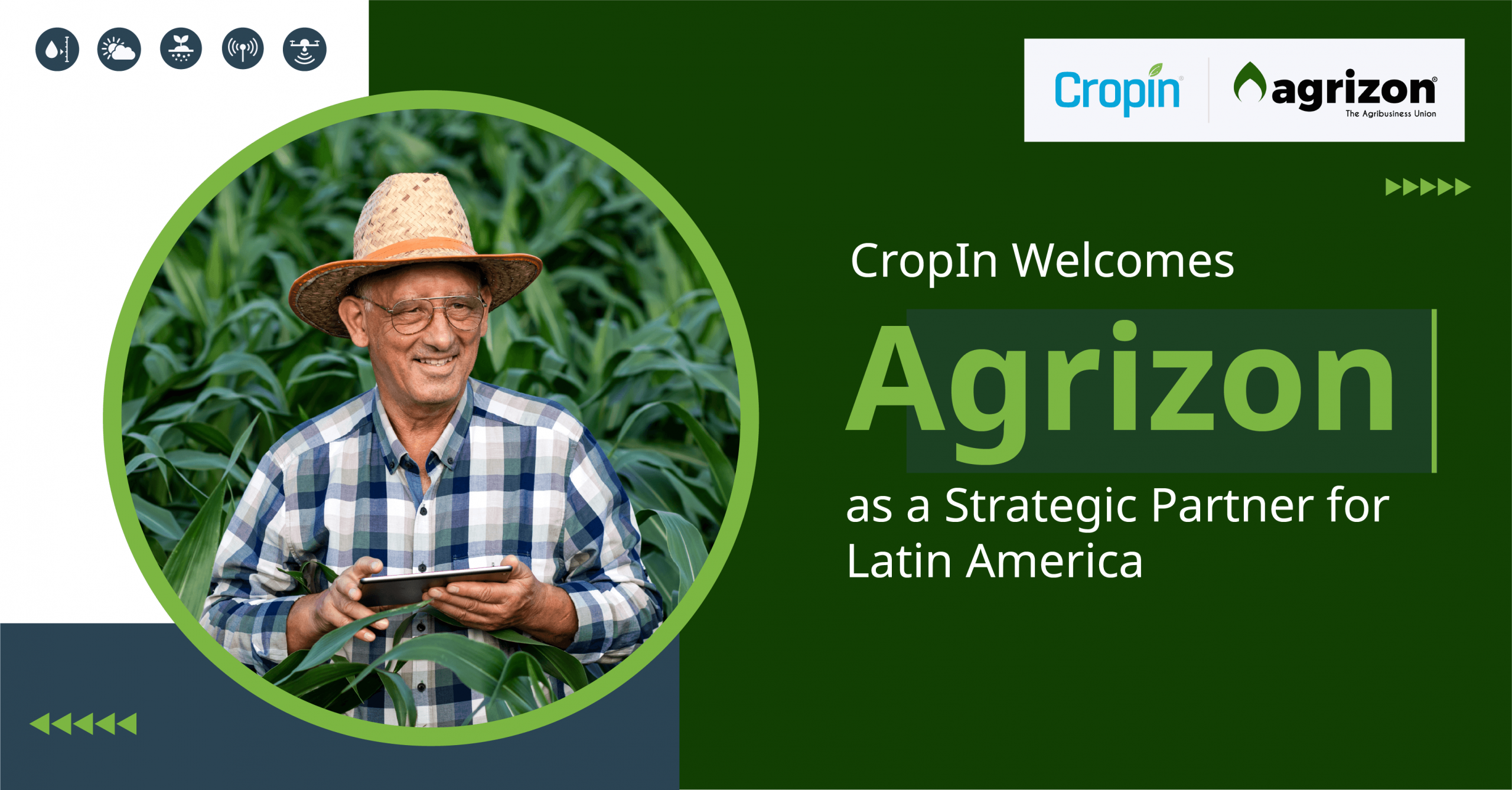 CropIn Welcomes Agrizon as a Strategic Partner for Latin America