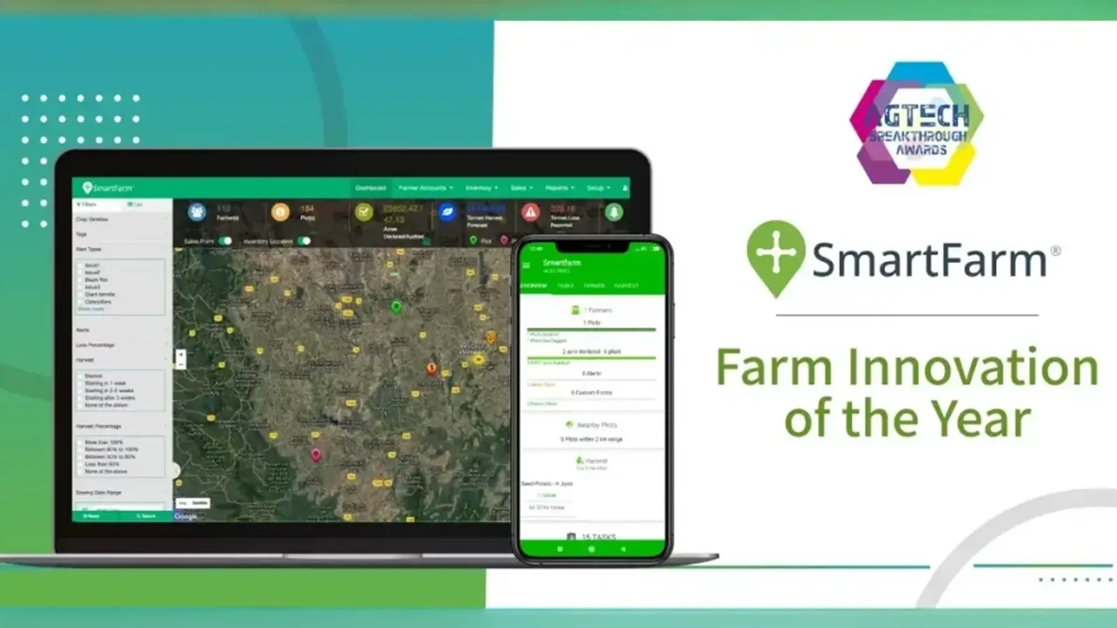 CropIn Wins Best Farm Innovation Solution of The Year at the AgTech Breakthrough Awards