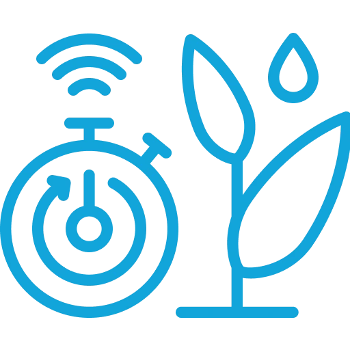 Allows continuous real-time monitoring of plant and field parameters