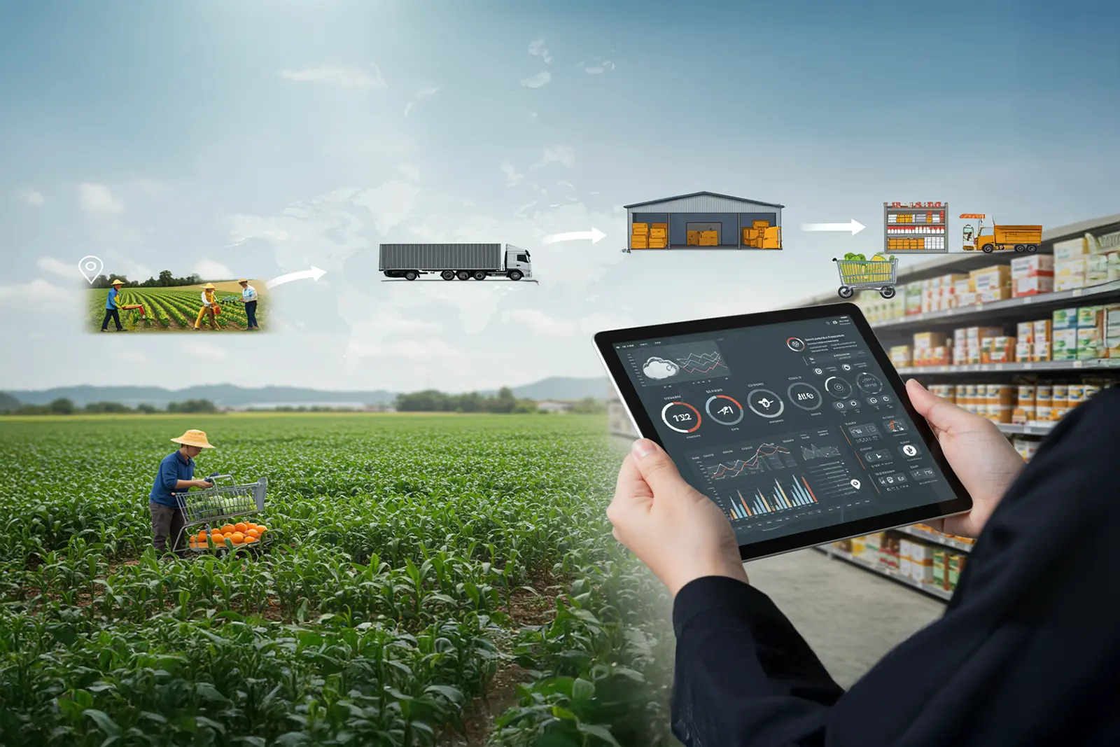 Data critical to mitigate supply chain challenges in the food industry
