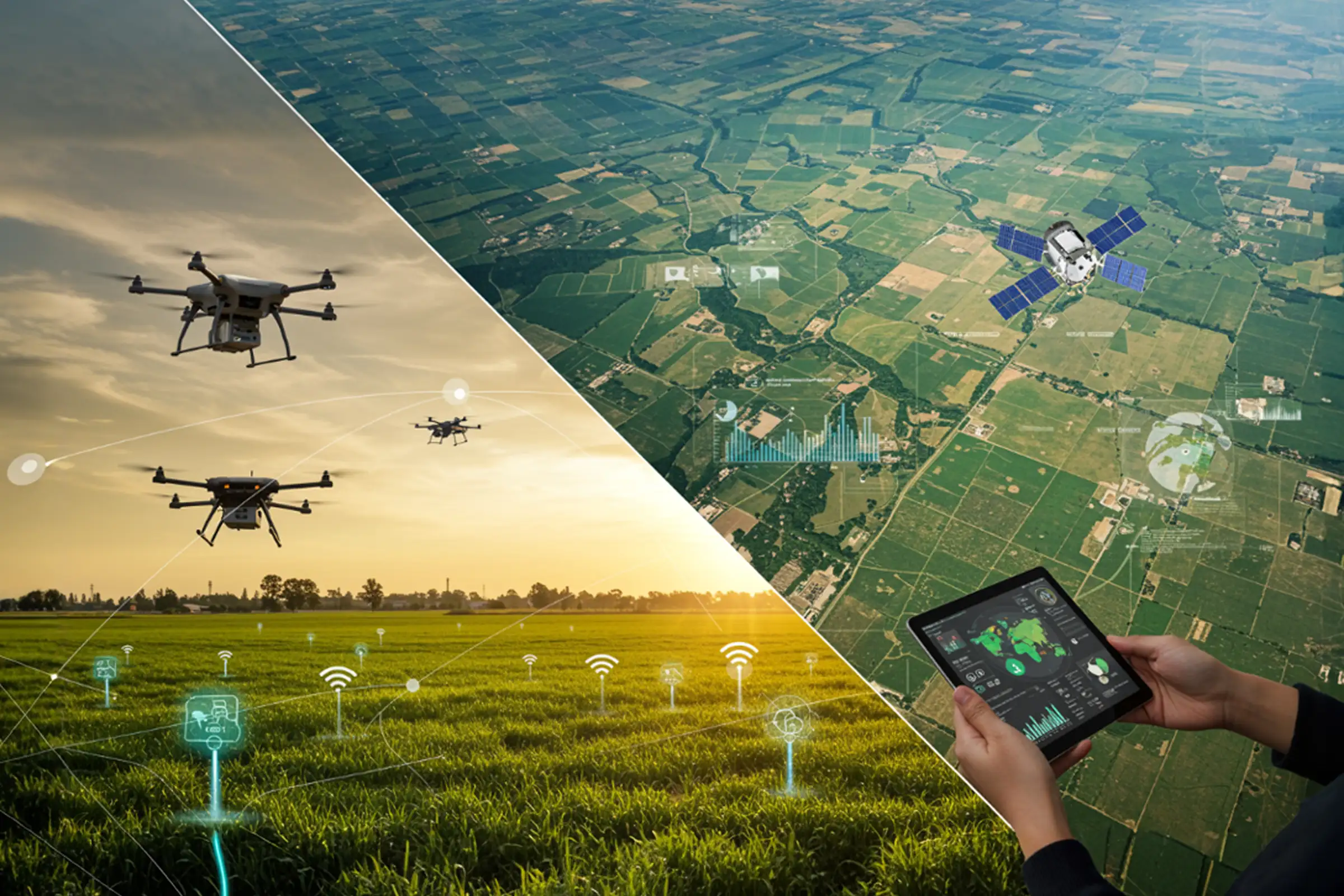 Satellite Monitoring versus IoT Devices, Which is Better for Agriculture