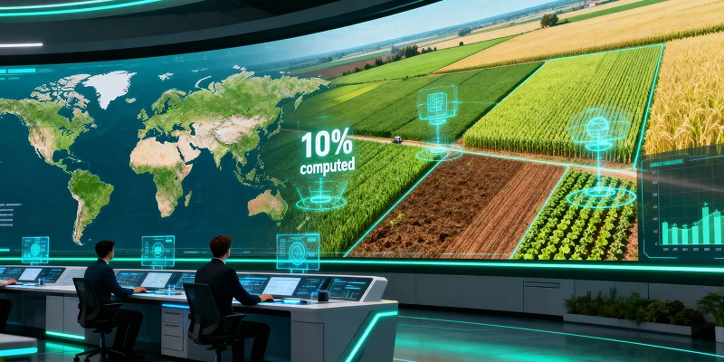 10% of the world’s croppable land computed 2