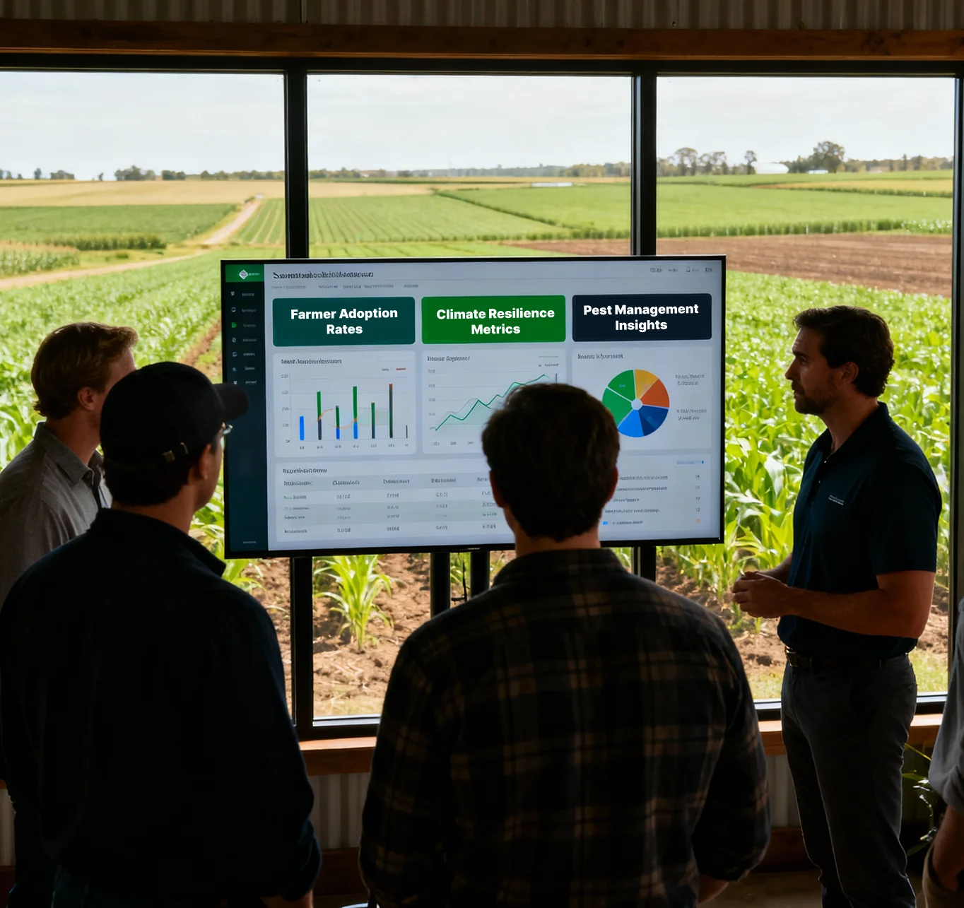 Adoption of climate-resilient farming practices