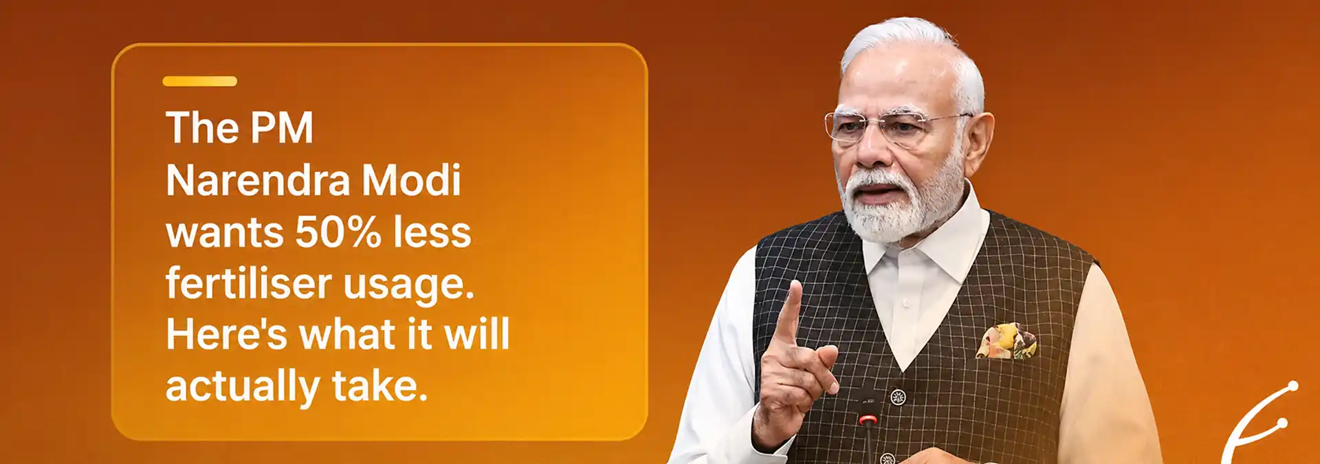 The PM's Call to Cut Fertilizers 2